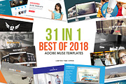 2018 Best Adobe Muse Templates