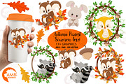 Forest Animals Clipart AMB-1178