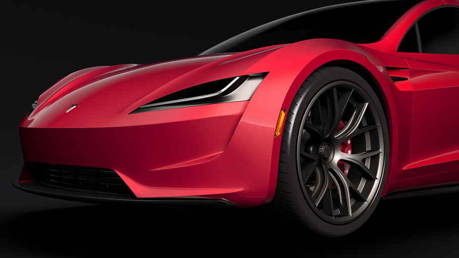 Tesla Roadster 2020 in Vehicles - product preview 1