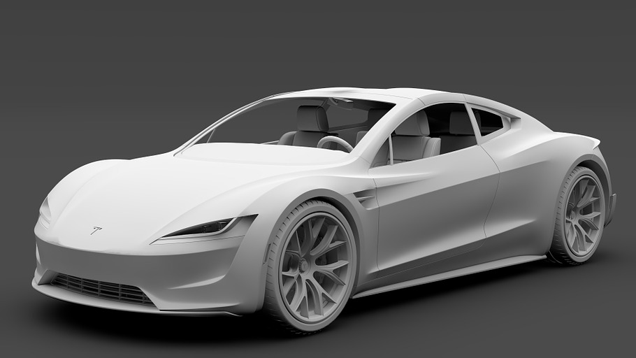 Tesla Roadster 2020 in Vehicles - product preview 2