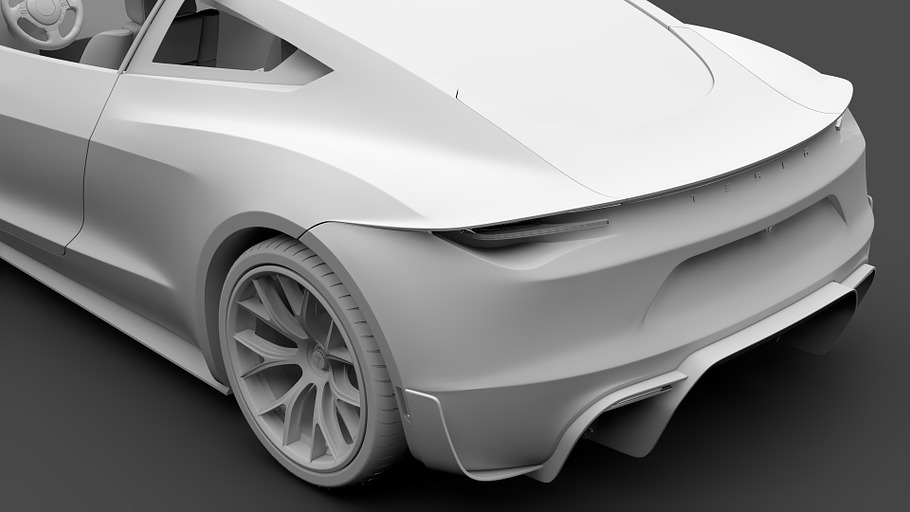 Tesla Roadster 2020 in Vehicles - product preview 5