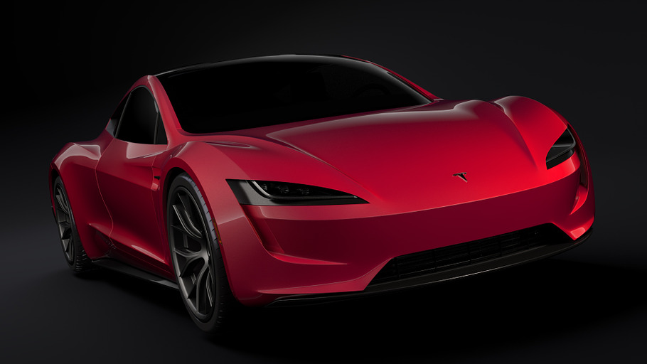 Tesla Roadster 2020 in Vehicles - product preview 8