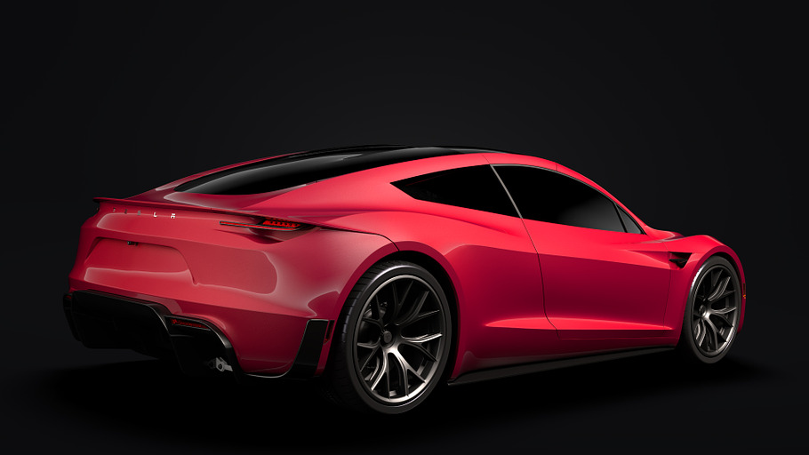 Tesla Roadster 2020 in Vehicles - product preview 10