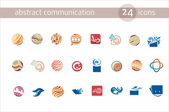 Vector Icons for Logo Design in Technology Icons - product preview 4