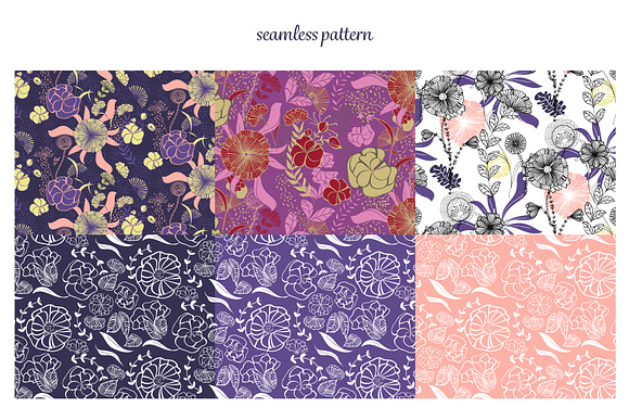 Spring collection - Pattern brushes in Photoshop Brushes - product preview 5