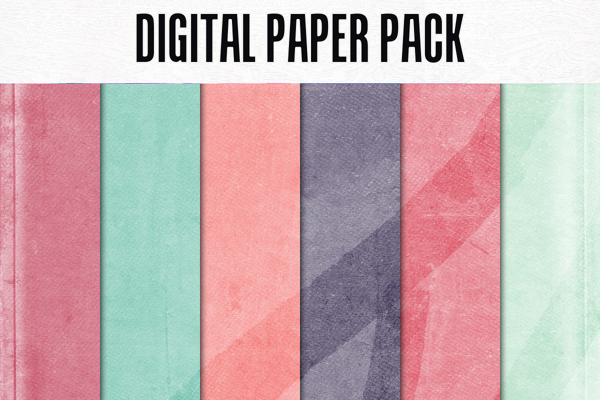 Digital Paper Pack in Textures - product preview 8