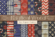Nautical wood backgrounds