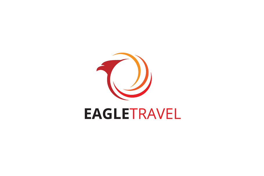 Eagle Travel Logo Template in Logo Templates - product preview 8