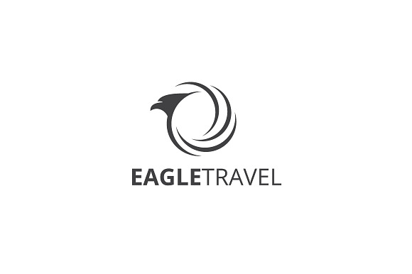 Eagle Travel Logo Template in Logo Templates - product preview 1