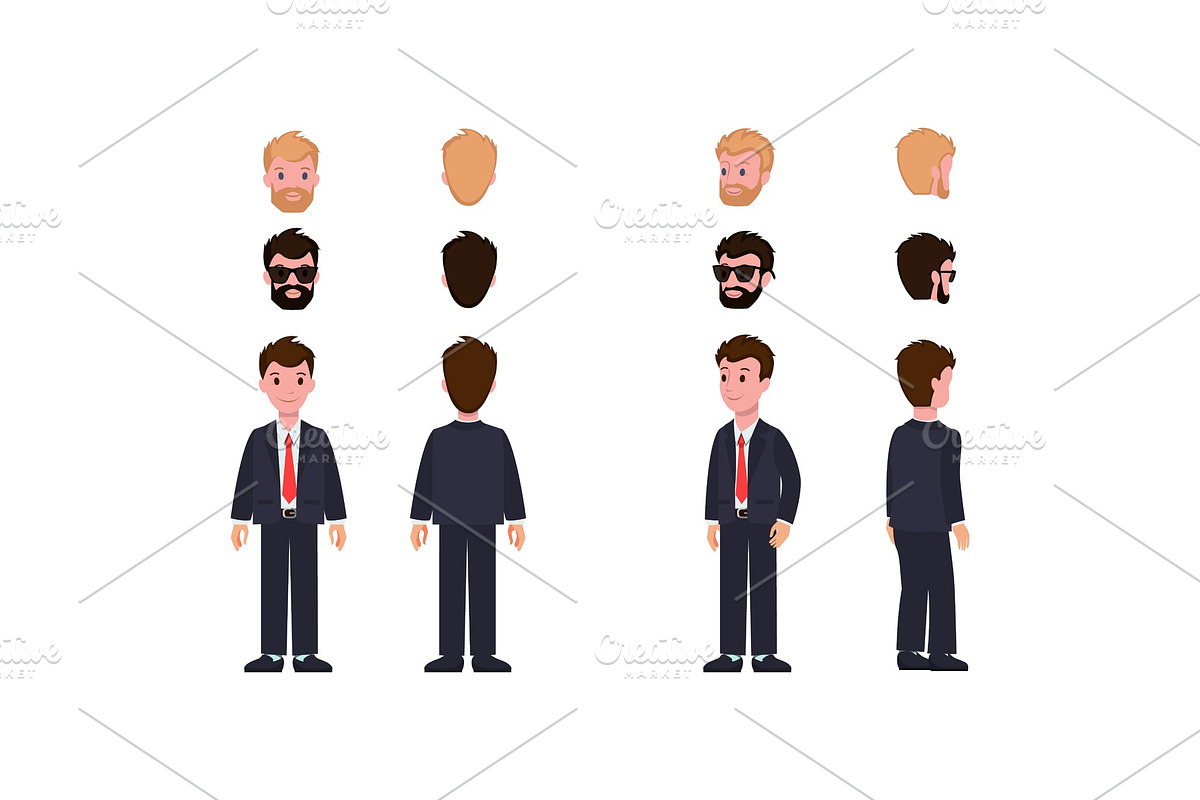 Character Collection of Items Vector Illustration in Illustrations - product preview 8
