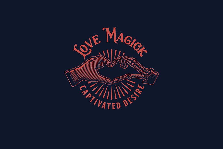 Love Magick Logo Template in Logo Templates - product preview 8