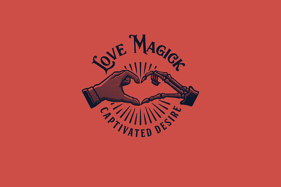 Love Magick Logo Template in Logo Templates - product preview 1