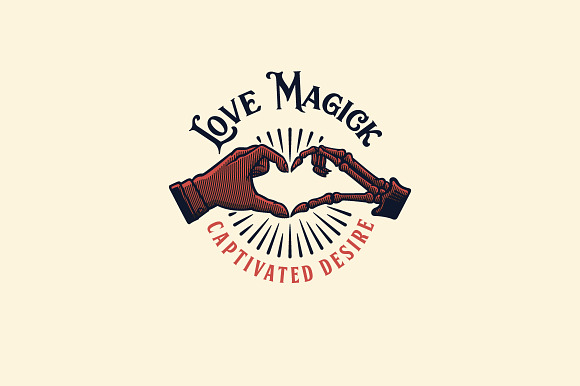 Love Magick Logo Template in Logo Templates - product preview 2