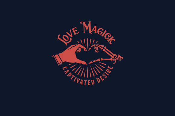 Love Magick Logo Template in Logo Templates - product preview 3