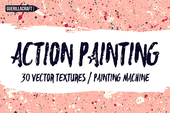Action Painting Vector Textures in Textures - product preview 4