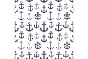Anchors seamless background