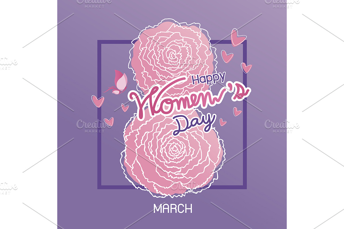 8 March Happy Women's Day in Illustrations - product preview 8