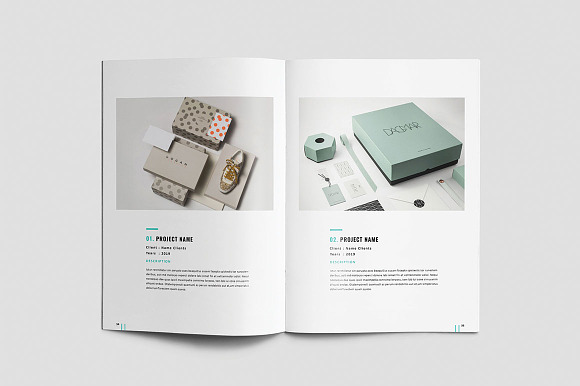 Graphic Design Portfolio in Brochure Templates - product preview 17