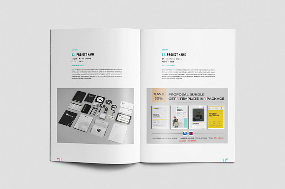 Graphic Design Portfolio in Brochure Templates - product preview 18