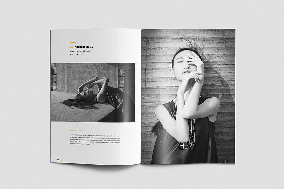 Graphic Design Portfolio in Brochure Templates - product preview 26