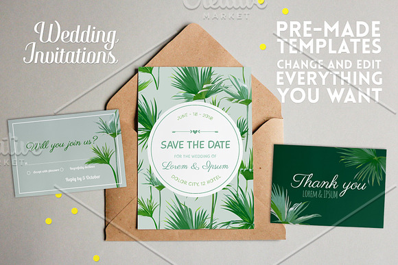 Tropical Design Backgrounds Bundle in Illustrations - product preview 5