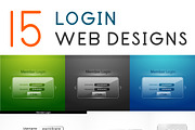 15 login web designs