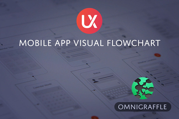 Mobile App Visual Flowchart OG in Mobile & Web Mockups - product preview 3