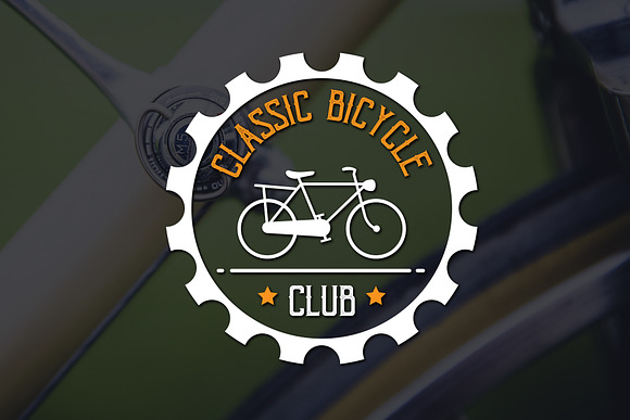 Bicycle Vintage logo & Badge in Logo Templates - product preview 2