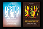 Easter Sunday Flyer Poster