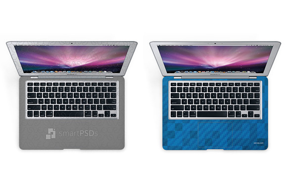 MacBook Air 13 Laptop Skin PSD in Product Mockups - product preview 1