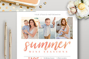 Summer Mini Session Template MS024
