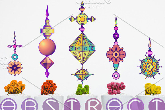 Abstract Elements Constructor in Illustrations - product preview 6