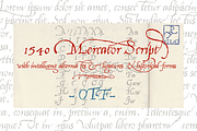 1540 Mercator Script OTF