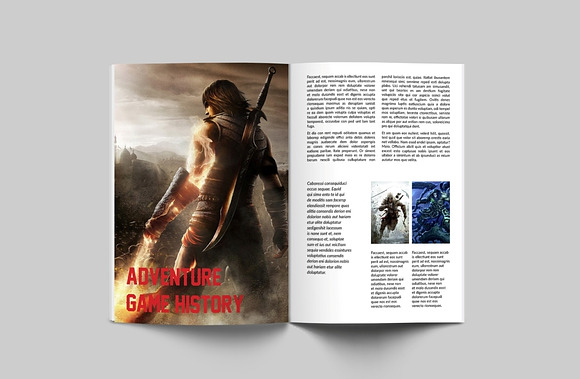 Game Magazine in Magazine Templates - product preview 4