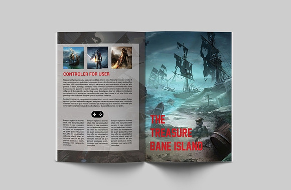 Game Magazine in Magazine Templates - product preview 5