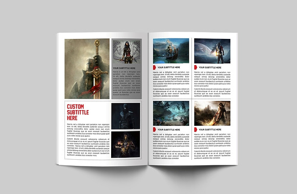 Game Magazine in Magazine Templates - product preview 9