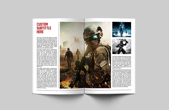 Game Magazine in Magazine Templates - product preview 10