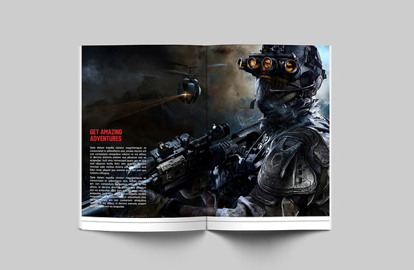 Game Magazine in Magazine Templates - product preview 11