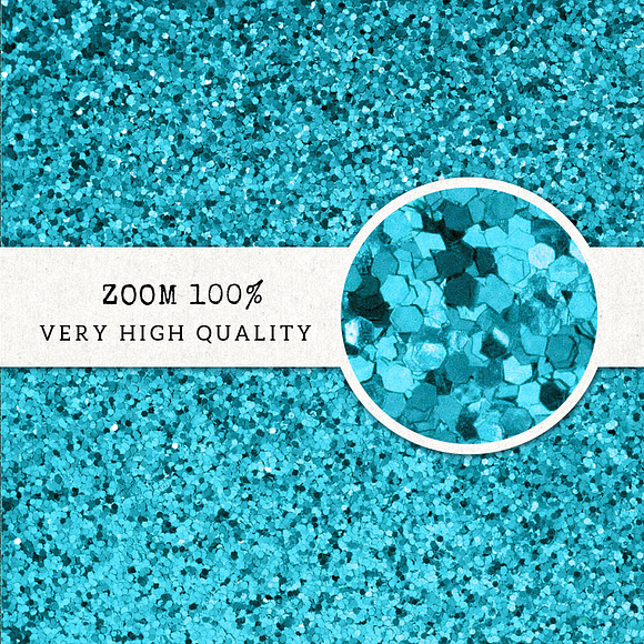Turquoise Blue Glitter Texture Pack in Textures - product preview 2