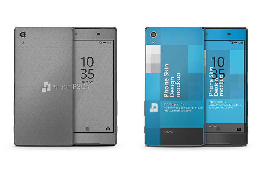 Sony Xperia Z5 Mobile Skin Design 