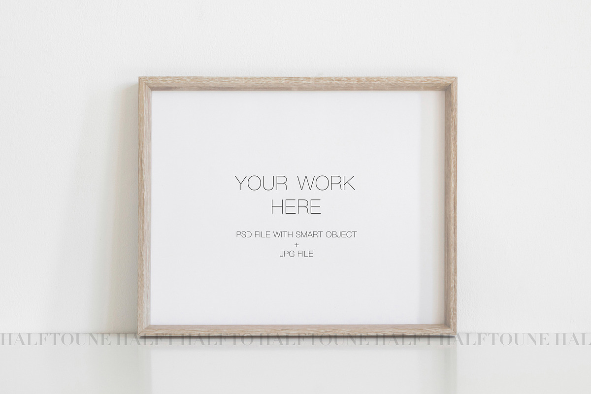 Horizontal Frame Mockup,8x10 Mockup in Graphics - product preview 8
