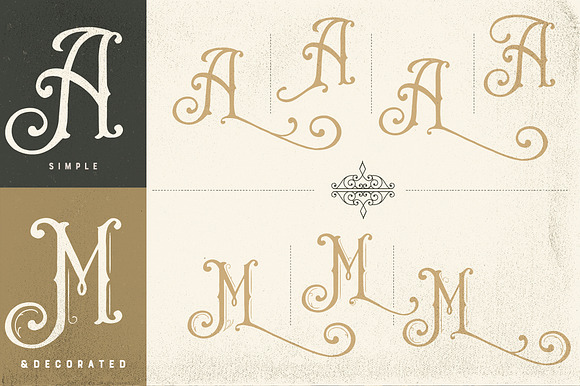 Troemys Font Trio and extras in Display Fonts - product preview 6