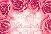 Happy Valentines Day greeting card