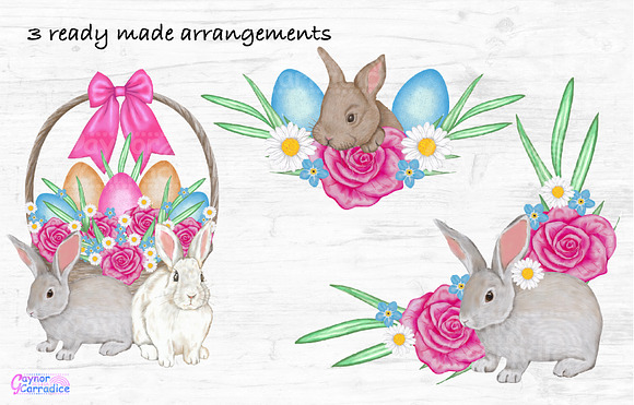 Some bunny love me easter kit in Illustrations - product preview 2