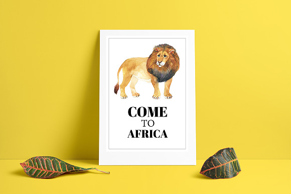 African Mainland-illustration set in Illustrations - product preview 4