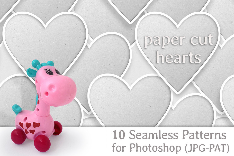 Paper cut hearts in Patterns - product preview 8