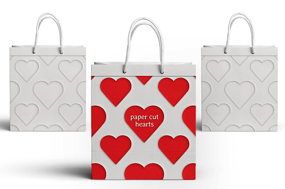 Paper cut hearts in Patterns - product preview 2