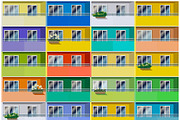 Colored Apartments mini Set