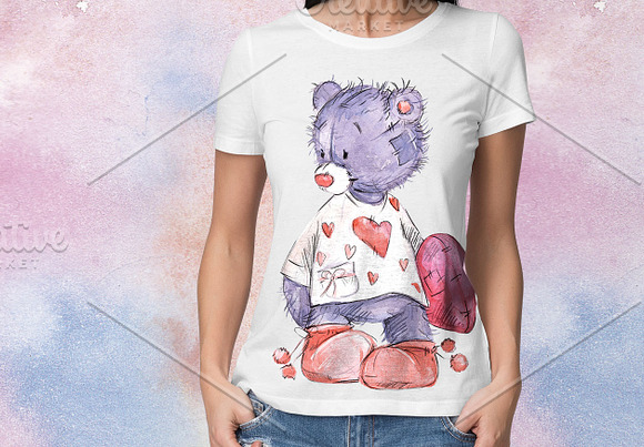 SO LOVELY BEARS+ 1 MOUSE :) in Illustrations - product preview 9