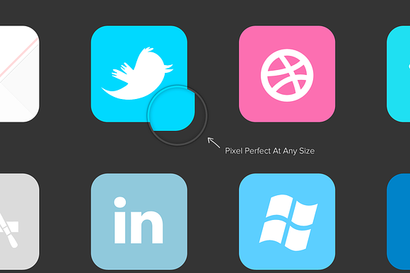 Complete Social Icon Set in Graphics - product preview 2